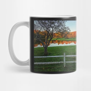 Weston Vermont Beautiful Fall Foliage Reflection Mug